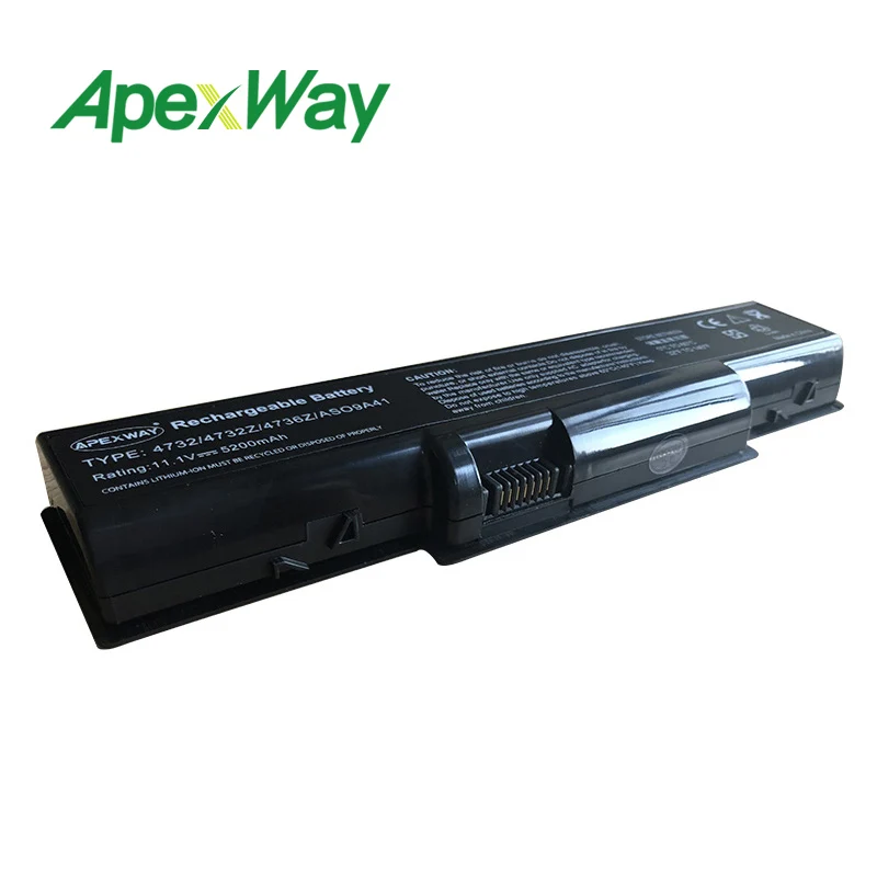 Аккумулятор Apexway для ноутбука ACER BT.00605.037 BT.00606.002 BT.00606.003 BT.00607.066 EMACHINE D525 D725 E525 E627 E725