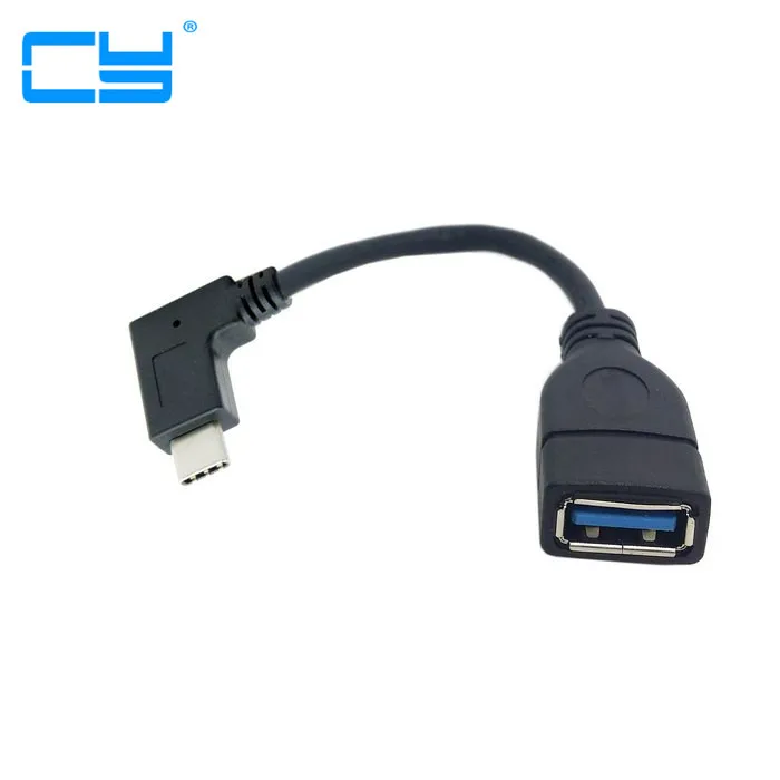 

Кабель для передачи данных 90 градусов USB3.1 Type C Male Connector to USB2.0 Female OTG для Macbook xiaomi 4C 4S huawei P9 V8 LETV 1s 2pro max