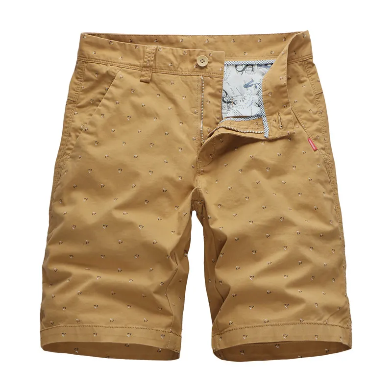 2020 летние мужские шорты качественные хлопковые короткие штаны с принтом в