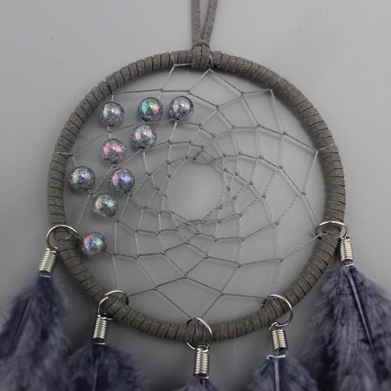 Nordic small dream catcher car dream catcher handmade dreamcatcher white moon dreamcatcher gift for girls for kids for women