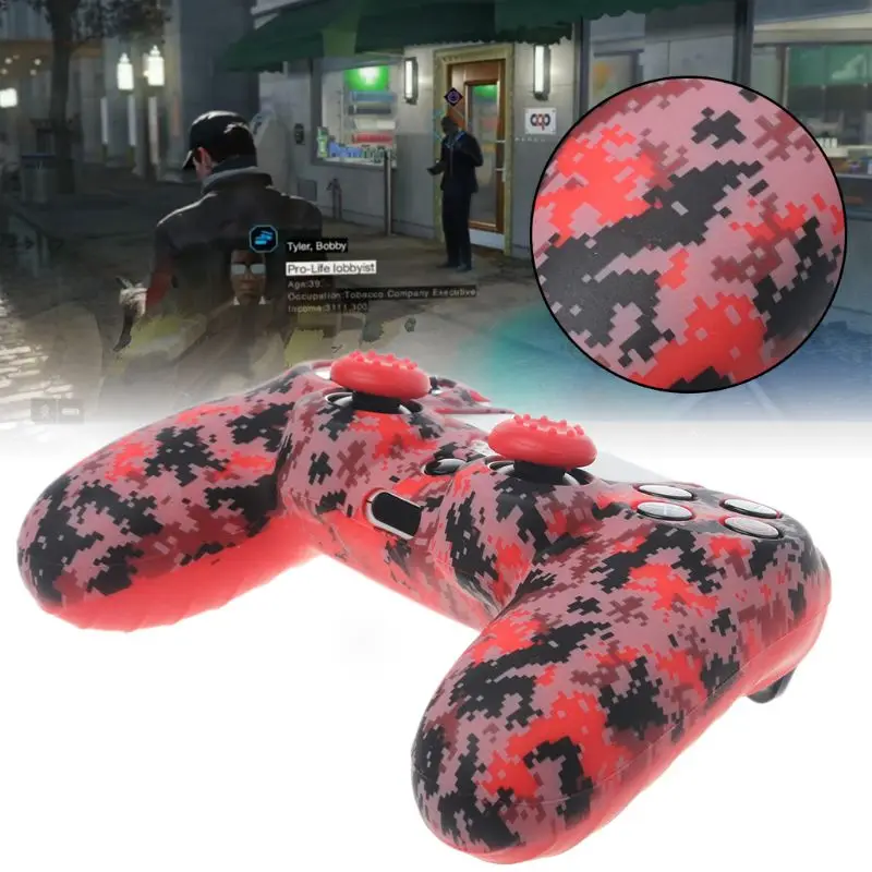 Защитный чехол для геймпада рукав Мягкая силиконовая кожа аналог ручка большого