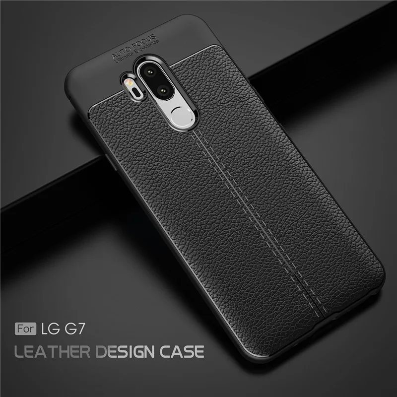 Личи шаблон Роскошный кожаный чехол накладка матовый для LG G6 G7 Pro V30 V30s плюс K8 2018 K10