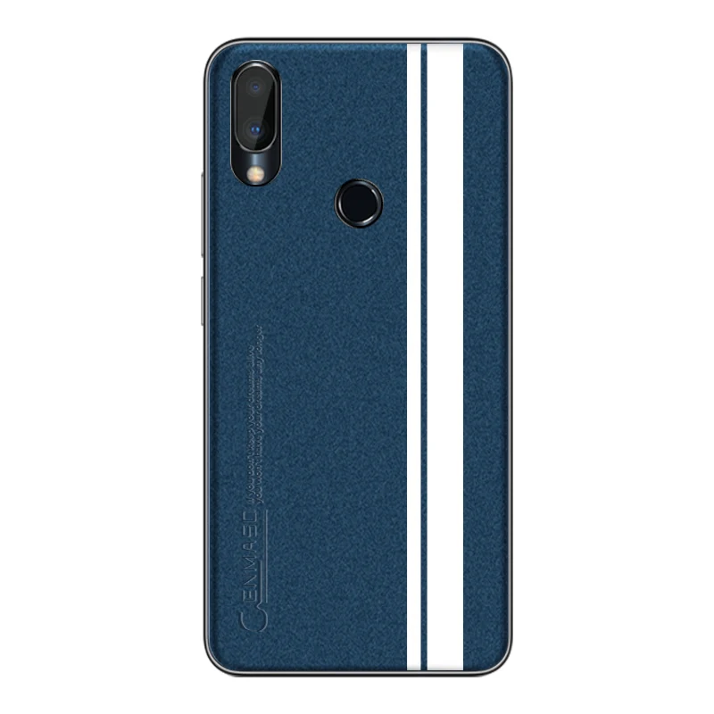 Темно-синий Чехол для Xiaomi Redmi Note 7, чехол для Redmi Note 7 Pro, модный кожаный мягкий защитный чехол для Redmi Note 7, чехол Fundas - Цвет: Темно-синий