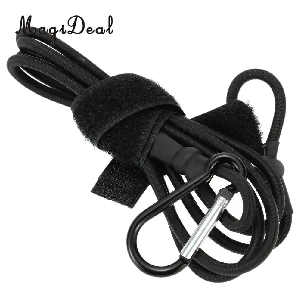 Новая портативная рыболовная удочка MagiDeal поводок с веслом шнур карабином и