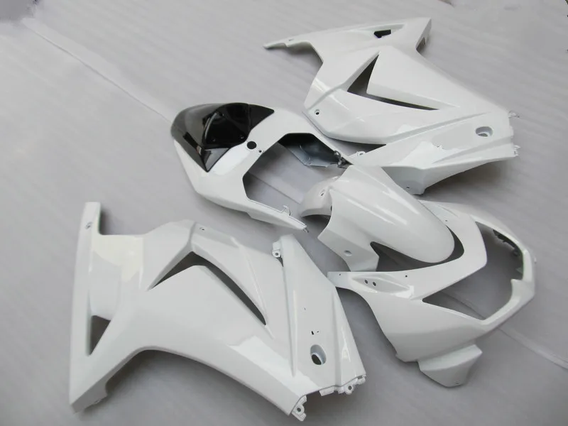 Набор обтекателей литьевой формы для KAWASAKI Ninja ZX250R 08 09 10 11 12 ZX 250R EX250 2008 2012 Белый