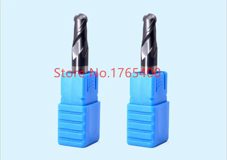 

1 шт., твердосплавная Концевая фреза HRC55, R9x18Dx100mm