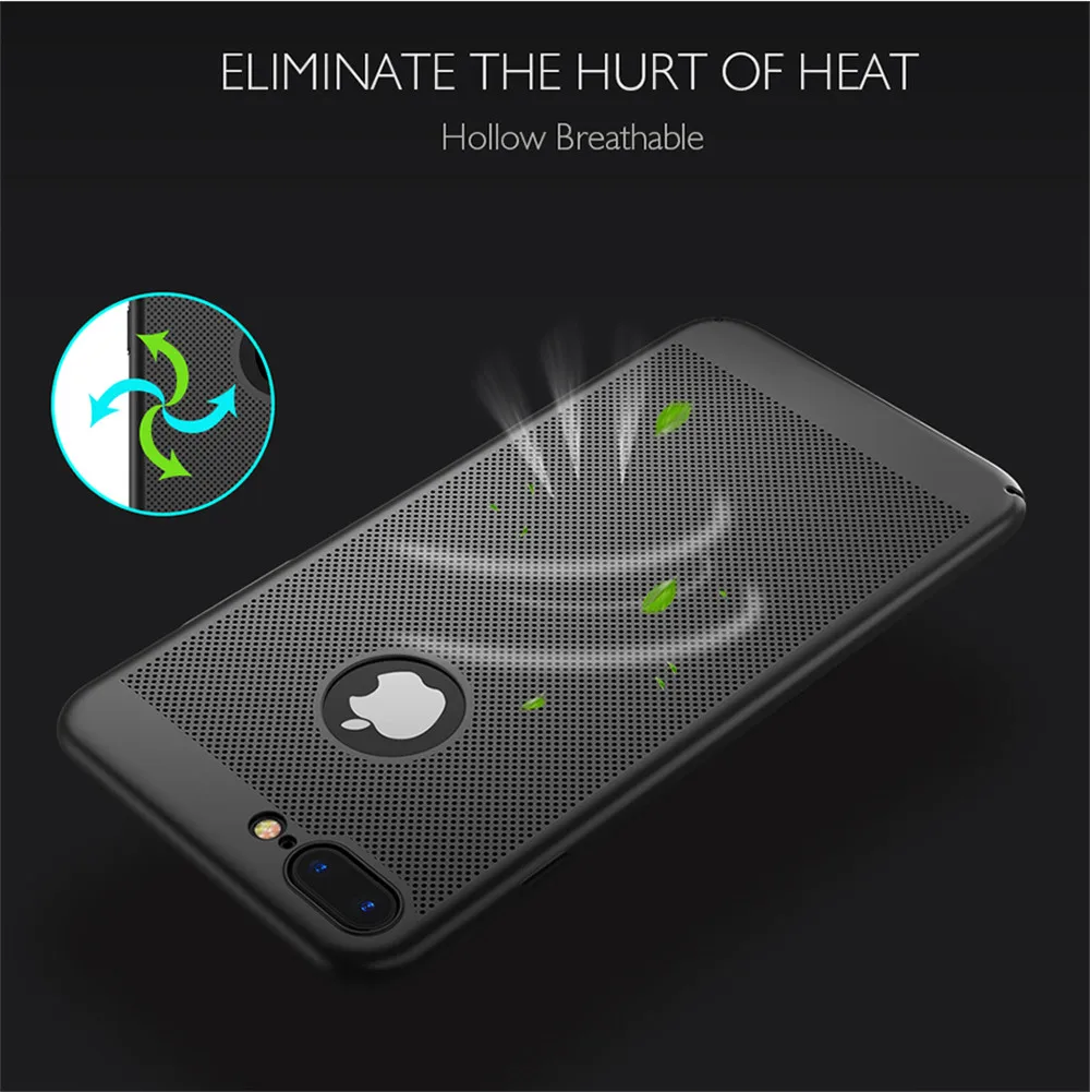 Ultra Slim Phone Case For huawei P smart Hollow Heat Dissipation Cases for GR3 2017 Hard PC Back Cover HUAWEI GR5 |