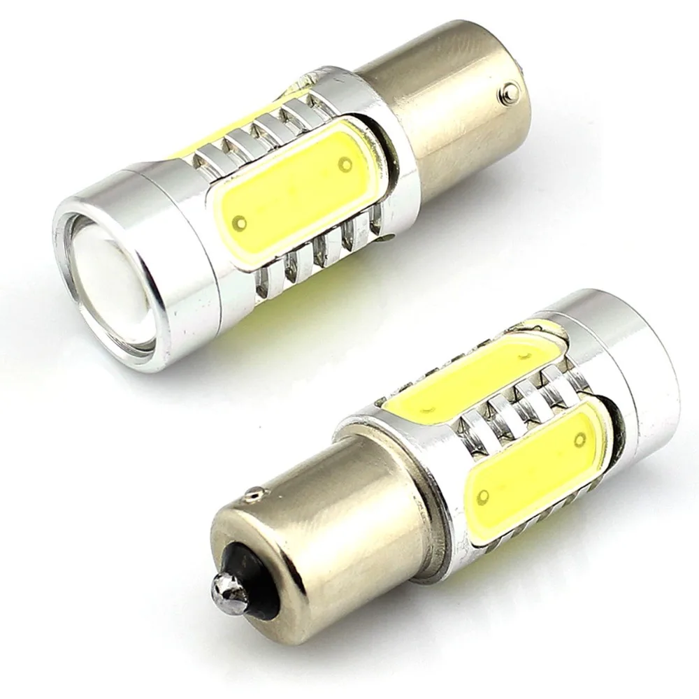 2 шт./лот 1156 P21W BA15S S25 7 5 W СИД SMD замена лампы для RV обратный резервный задний фонарь