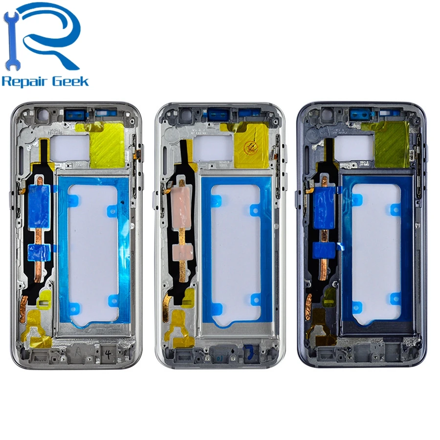 Средняя рамка корпуса для Samsung Galaxy S7 G930 G930F G930P G930V G930A средняя Шасси запасные