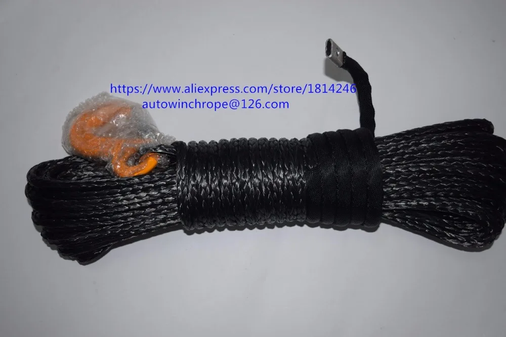 

Free Shipping Black 5/16"*100ft Winch Rope Extension,ATV Winch Cable,Replacement Winch Cable,Towing Rope