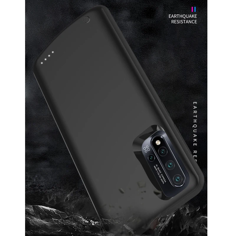 Высокое качество 6500mAh банк питания чехол для huawei nova5/nova5Pro резервного заряда