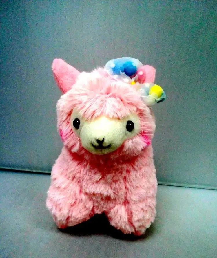Новый Kawaii 17 см Альпака Викунья пакос плюшевые игрушки японского Мягкие Alpacasso