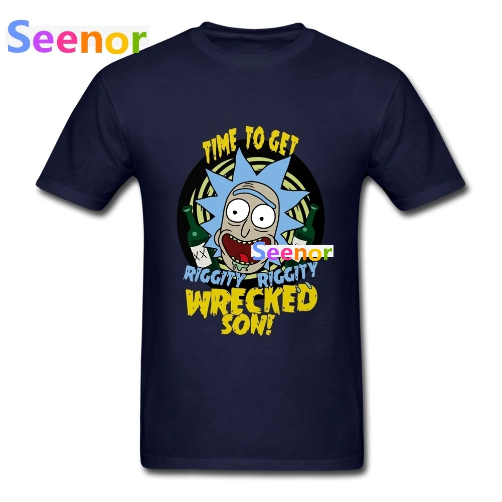 Новый Для мужчин футболки Рик Schwifty футболка и Морти брендовая одежда плюс
