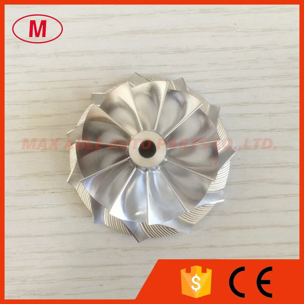TD04HL 16T 49189-00016 43.43/56.02mm 11+0 blades Turbo milling/billet compressor wheel for 49189-01330/1350/1450/49377-00221 | Автомобили