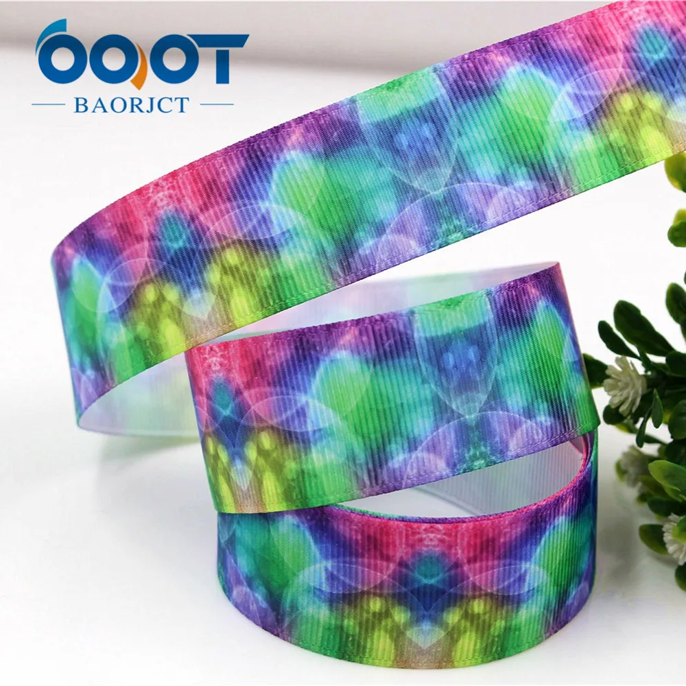 Ленты для свадебных аксессуаров Grosgrain с термотрансферной печатью, карикатурным рисунком и длиной 10 ярдов, шириной 25 мм - OOOT BAORJCT 1711082.