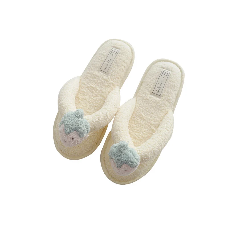 Strawberry pink Schoenen vrouw/Женская обувь; коллекция года; сезон весна-лето; Стильные домашние и домашние тапочки с рисунком фруктов; женские резиновые Нескользящие вьетнамки - Цвет: Strawberry pink
