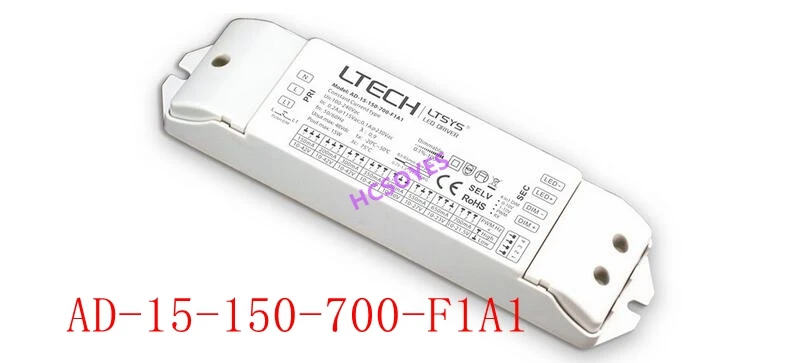 LTECH 15W/25W/30W 5 in 1 LED Intelligent Driver AD-15-150-700-F1A1/AD-25-200-900-F1A1/AD-30-300-900-F1A1 digital dimming 0-10V | Лампы и