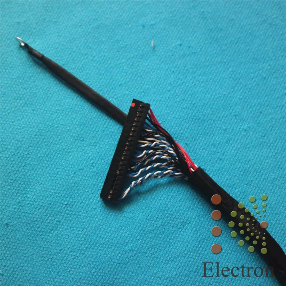 FI RE51S HF LVDS кабель 51Pin двойной 10 бит 56 см для LG большой размер ЖК ТВ монитор|lcd cable|monitor