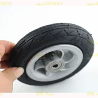 5x1 tyre wheel 5 inch pneumatic wheel gocart caster using metal hub 5x1 pneumatic tire with inner tube electric vehicle