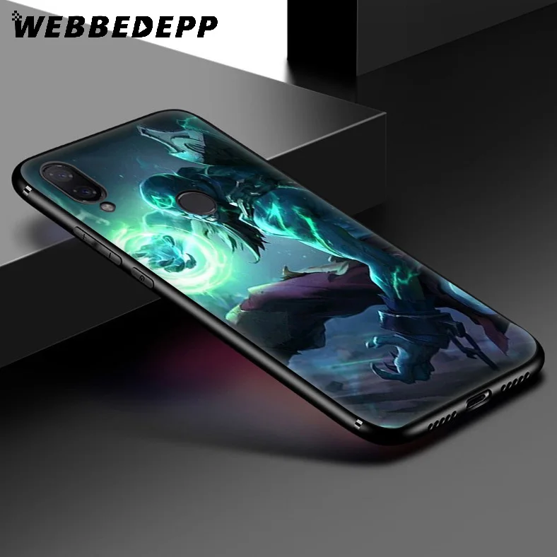 Мягкий чехол WEBBEDEPP League of Legends для Xiaomi Redmi K20 7A 4A 4X 5 5A 6 6A S2 Note 8 4 7 Pro Plus Prime |
