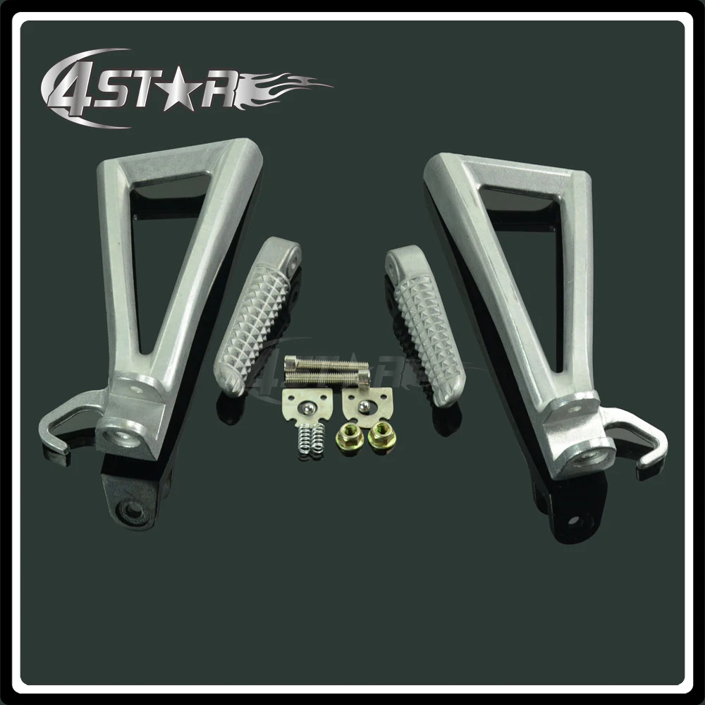 

Alumnium Motorcycle Rear Passenger Footrest Foot Peg Rests Pedals And Bracket Mount For YAMAHA YZF R6 YZFR6 2006-2011 2015