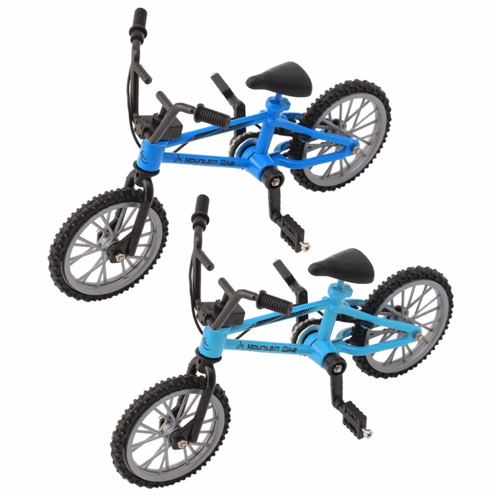 Пальчиковая модель велосипеда из сплава Мини горный велосипед BMX фиксированный