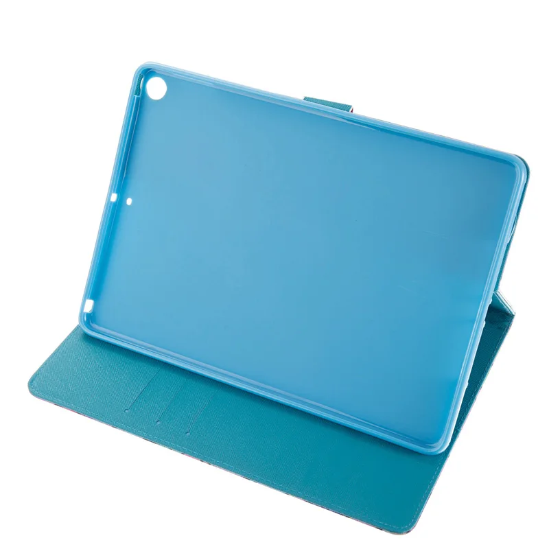 Чехол для планшета iPad8 iPad 9 7 2017 2018 A1822 роскошный кожаный кошелек с мультяшным