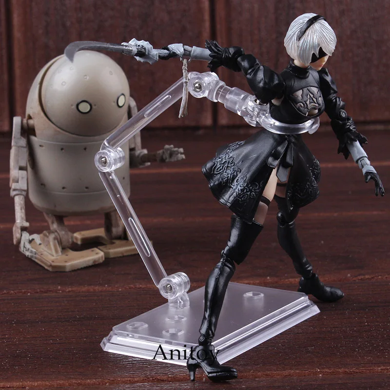 Автоматы 2B YoRHa № 2 Тип B &amp машина Lifeform ПВХ вывести искусство SQUARE ENIX Фигурки