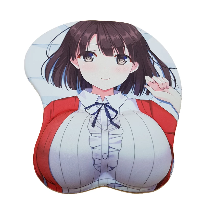 Коврик для мыши Katou Megumi - Saenai Heroine No Sodatekata Anime 3D Oppai | Компьютеры и офис