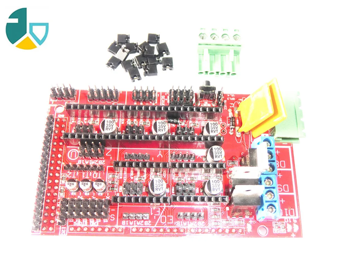 FJS 96 RAMPS 1 4 панель управления 3d принтером Reprap MendelPrusa|3d printer controller|ramps 1.4p p |