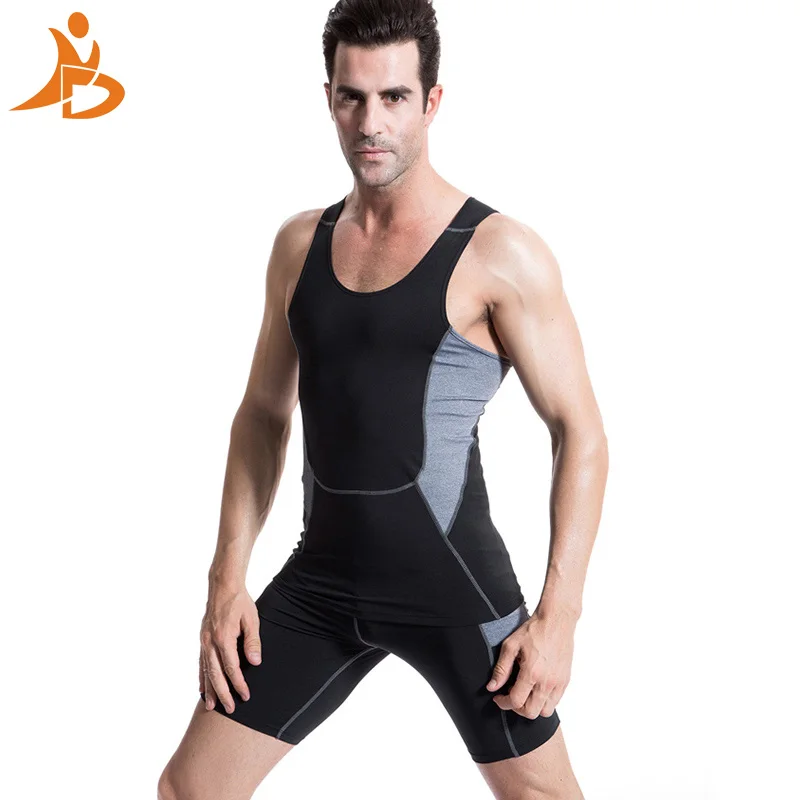 YD 2017 логотип на заказ компрессионный набор для бега Быстросохнущий Спортивный