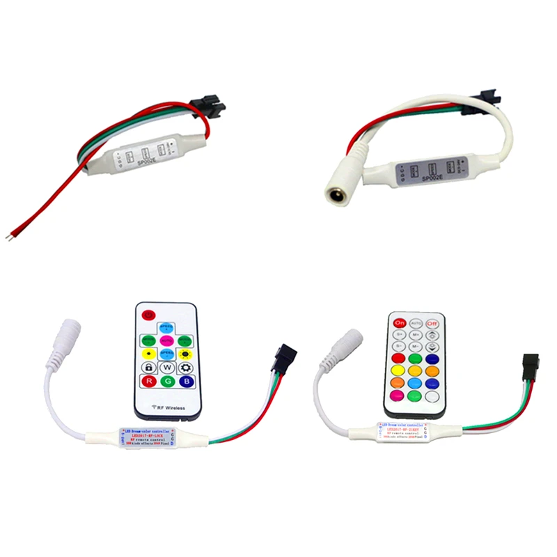 Светодиодный RGB контроллер мини светодиодный светильник с 3 клавишами/14
