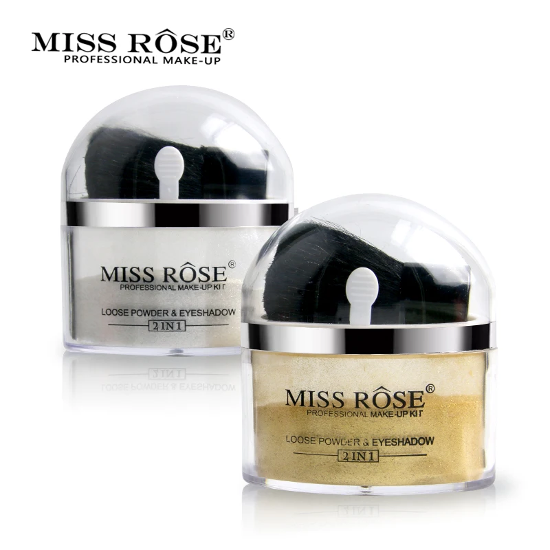 Miss Rose бренд 2 в 1 Хайлайтер для глаз рассыпчатая пудра блеск макияжа контурная