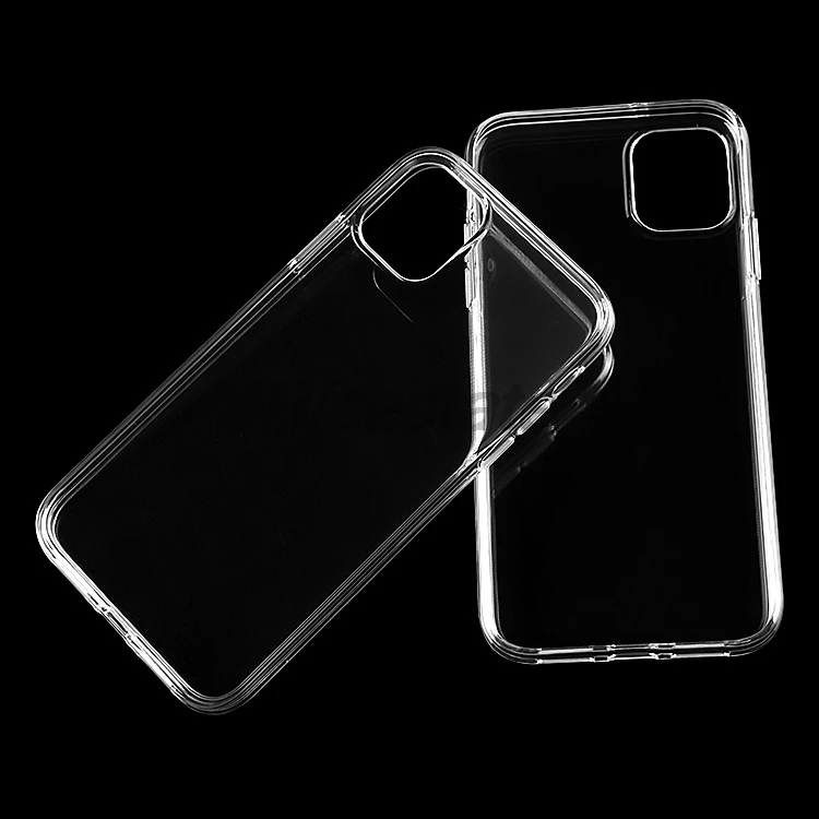Прозрачный мягкий чехол из ТПУ для iPhone 11 Pro Max 11Pro прозрачная задняя крышка