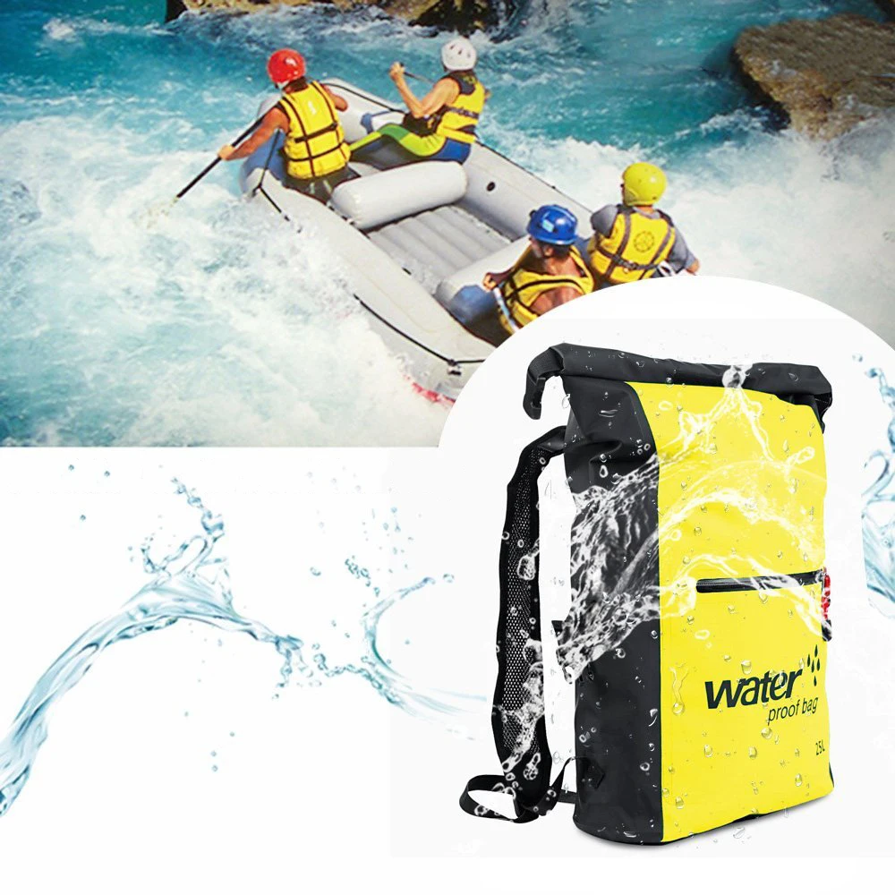 Уличная Водонепроницаемая сухая сумка для плавания 25л рюкзак мешок хранения