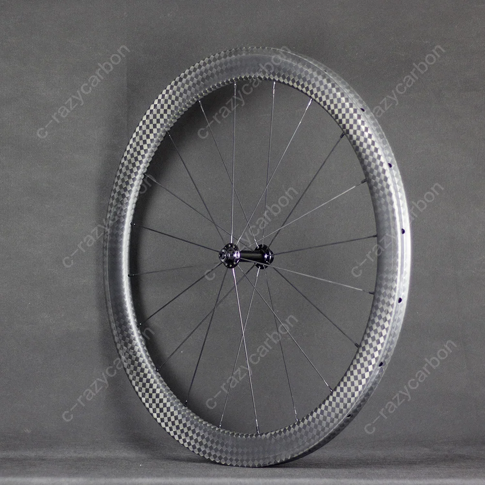 Wholesale Front 50 and Rear 60 Carbon 12k Wheelset Clincher Full carbon Super Light 700c Road Bike | Спорт и развлечения