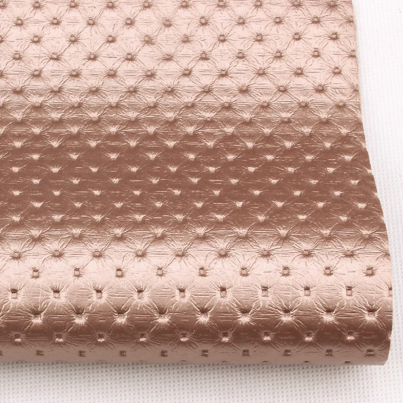6 Lychee Life A4 Embossed Dot PU Leather Fabric High Quality Synthetic Leather DIY Sewing Material for Handmade Crafts - Цвет: 6
