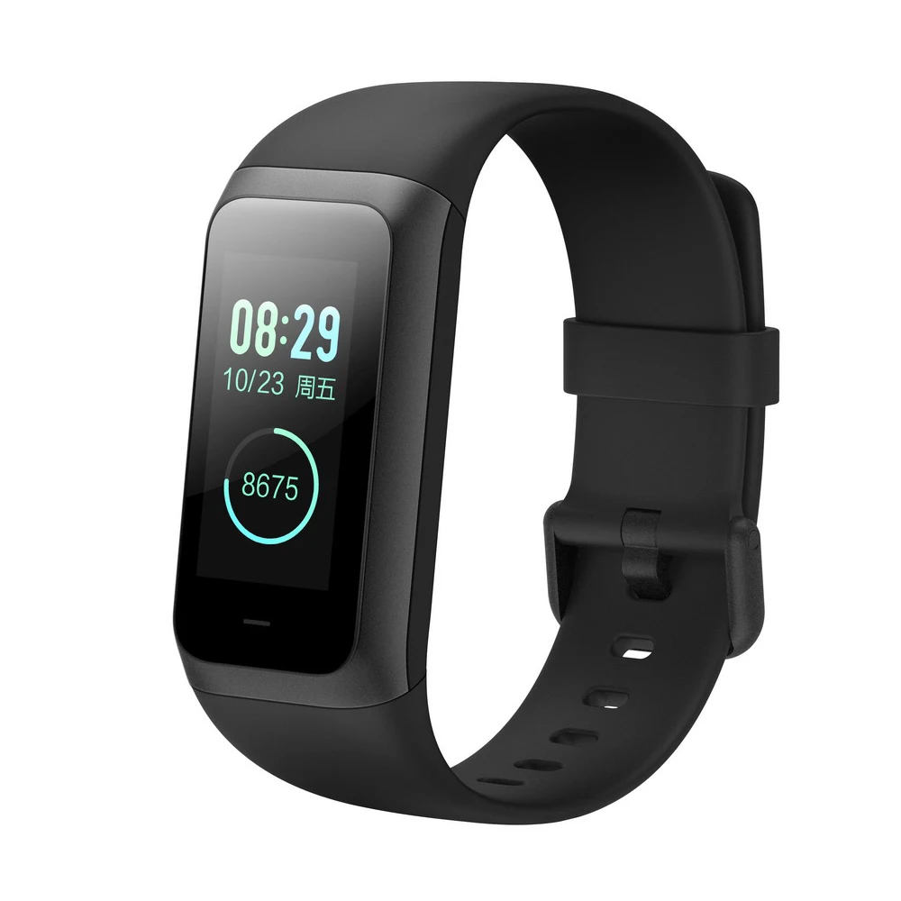 Умный Браслет Huami Amazfit Band 2 5ATM водонепроницаемый 2.5D IPS 316L нержавеющая сталь рамка