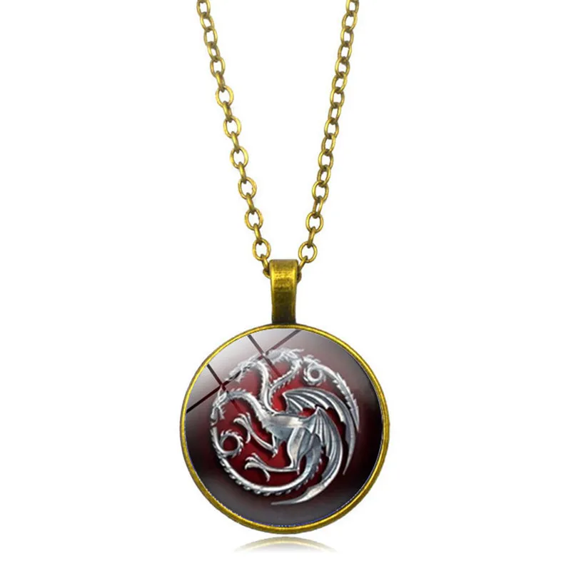 Подарок на день Святого Валентина Песнь Льда и Огня Игра престолов dazenerys значок