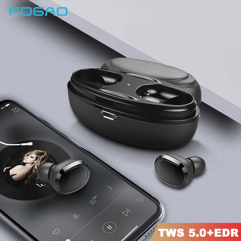 Bluetooth 5 0 наушники TWS True Wireless Stereo 3D вкладыши спортивная водонепроницаемая игровая