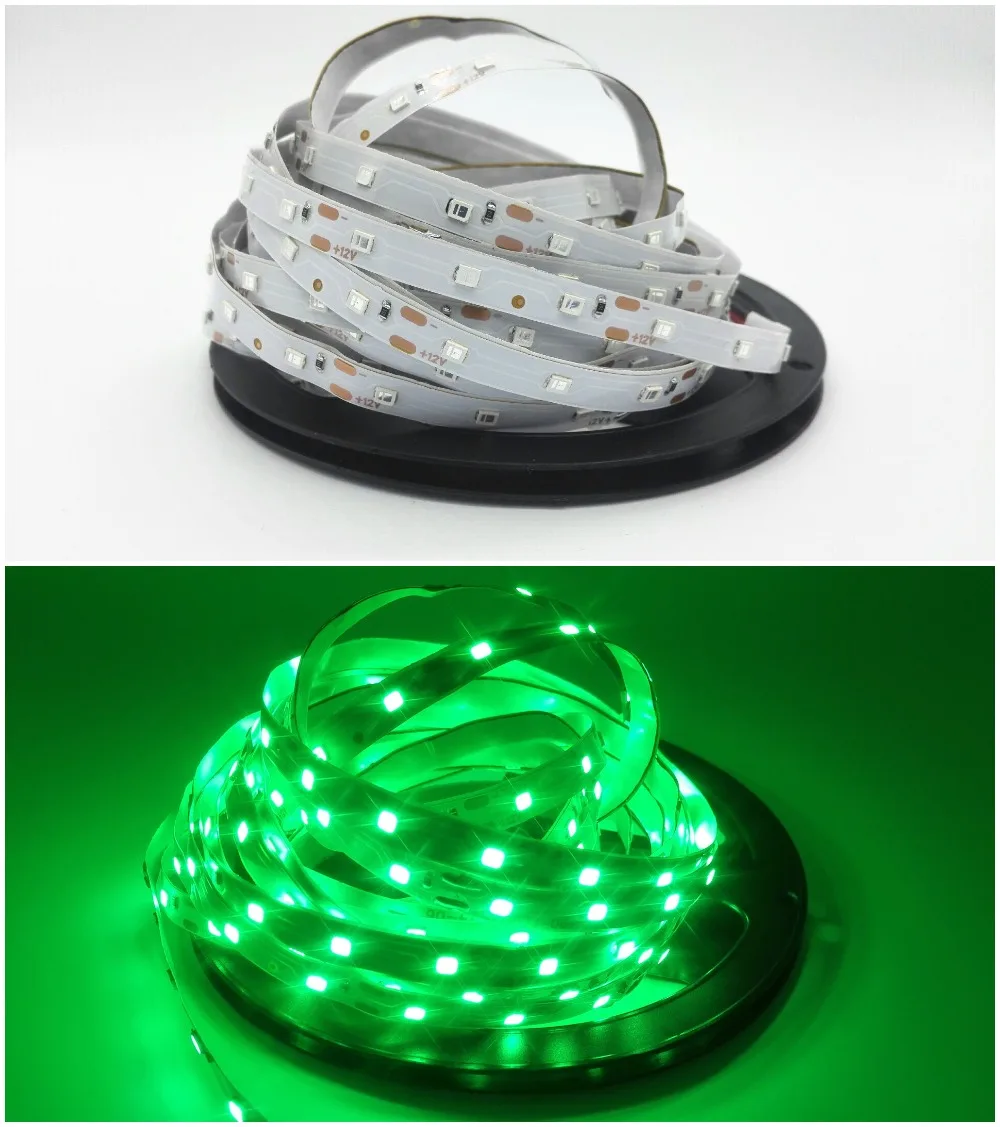 2835 SMD светодиодная полоса Гибкая лента неоновая новая 60 светодиодов/м 5 м не