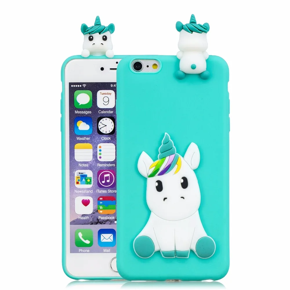 Мягкий силиконовый чехол для iPhone 5 5S SE 6 6s 7 8 Plus X XS XR 11 12 13 Pro Max Mini 3D - купить по
