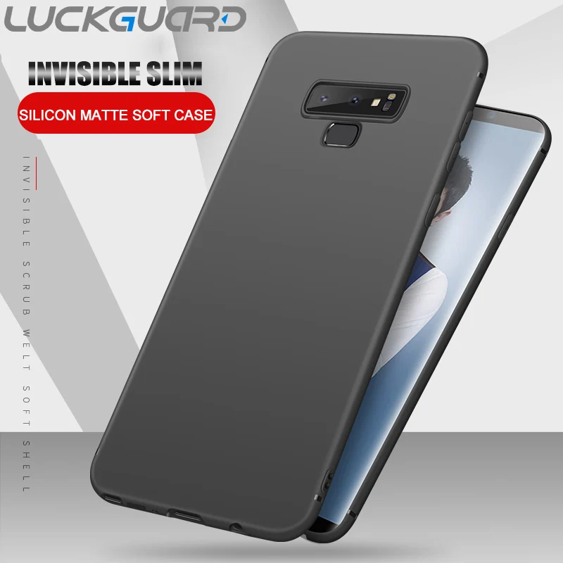 Для Samsung Galaxy S8 S9 S10 Plus Чехлы матовый Силиконовый тонкий противоударный мягкий TPU