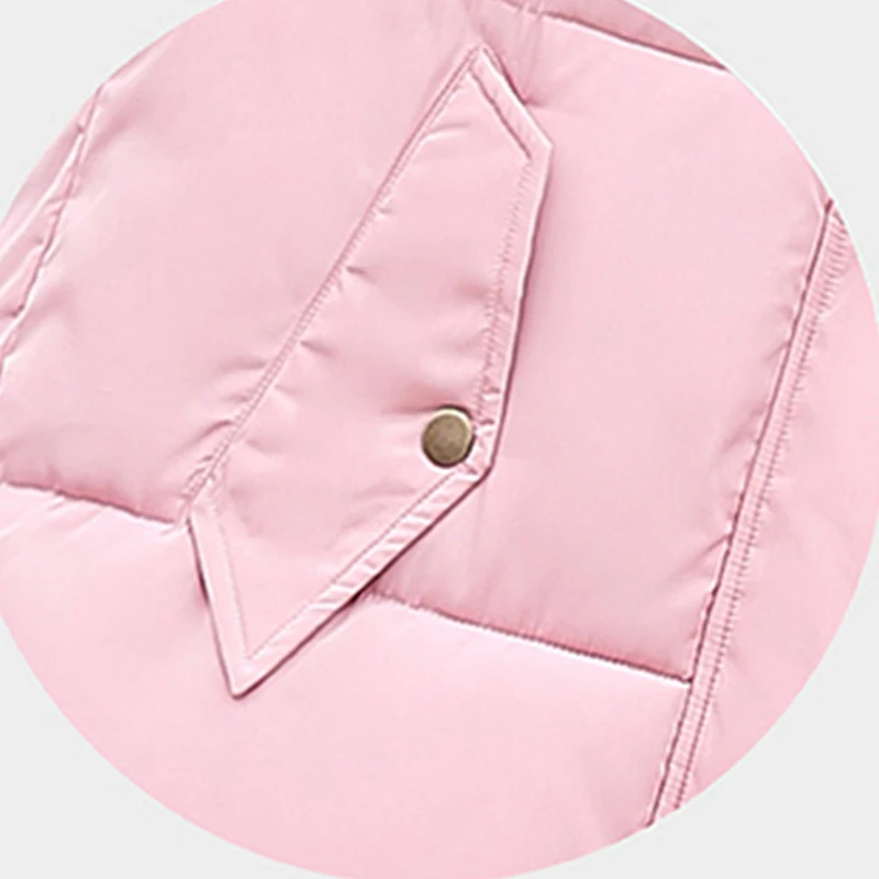 Зимние женские модные повседневные парки Пальто 2018 новая теплая трендовая