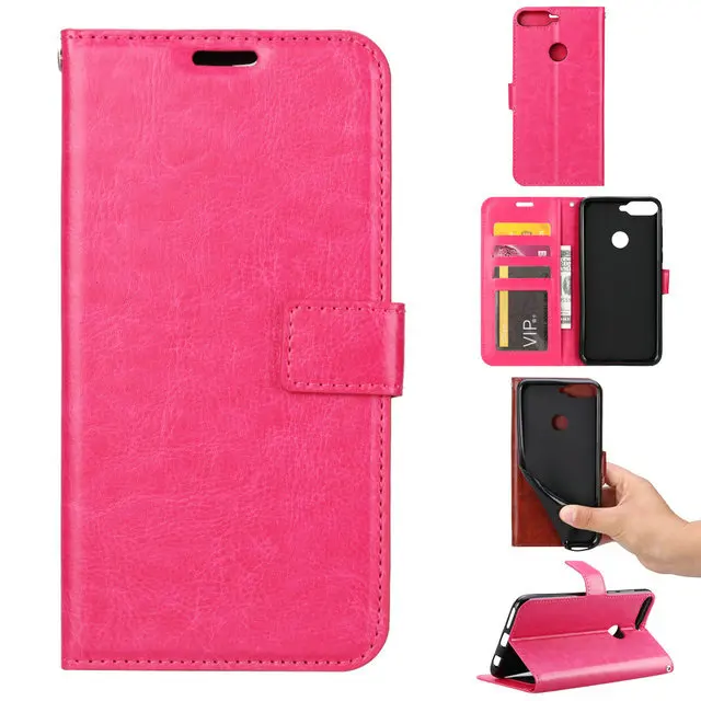 Для huawei Honor 7C чехол Funda huawei Honor 7C AUM L41 кожаный флип-чехол для huawei Honor7C 7 C Русская версия AUM-L41