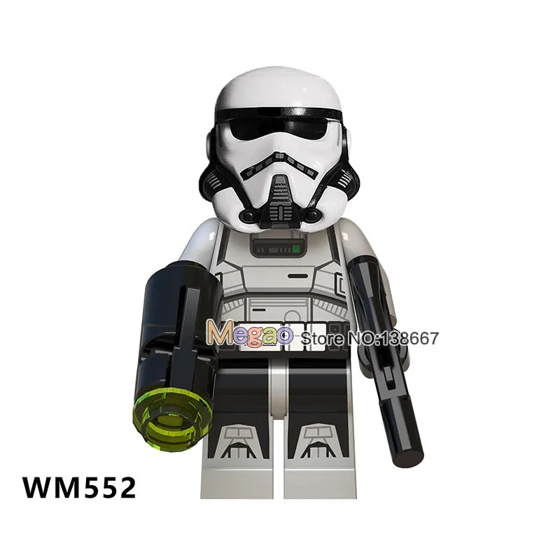 Одна Звездный план Супер битва дроид космические войны Робот C3PO R2D2 Snowtrooper строительные блоки наборы кирпичные игрушки для детей - Цвет: Светло-желтый