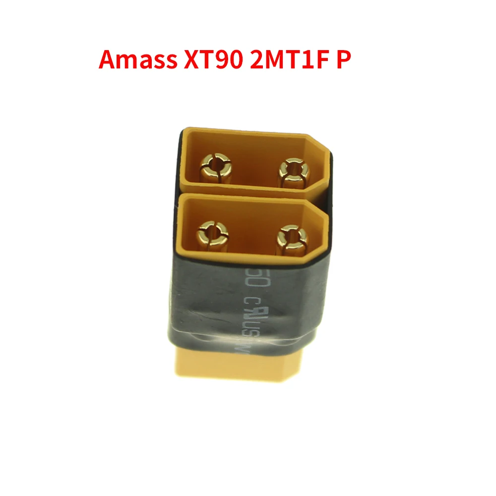 Amass XT90 Parallel Amass XT90PB XT60 серии адаптер конвертер разъем мужчин и женщин XT60/XT90 параллельный FPV Дрон батарея Разъем - Цвет: Amass XT90 Parallel