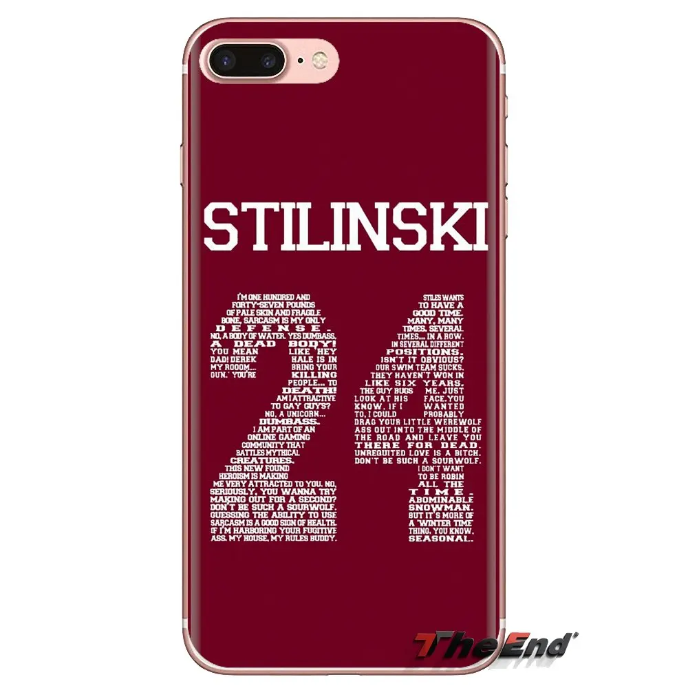 Телефон Scott McCall teen wolf stilinski 24 художественные чехлы для HTC One U11 U12 X9 M7 M8 A9 M10 E9 Plus Desire 630