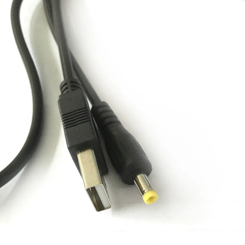 FZQWEG Черный Высокоскоростной USB штекер к DC 4 0 мм x 1 7 кабель питания|Кабели питания| |
