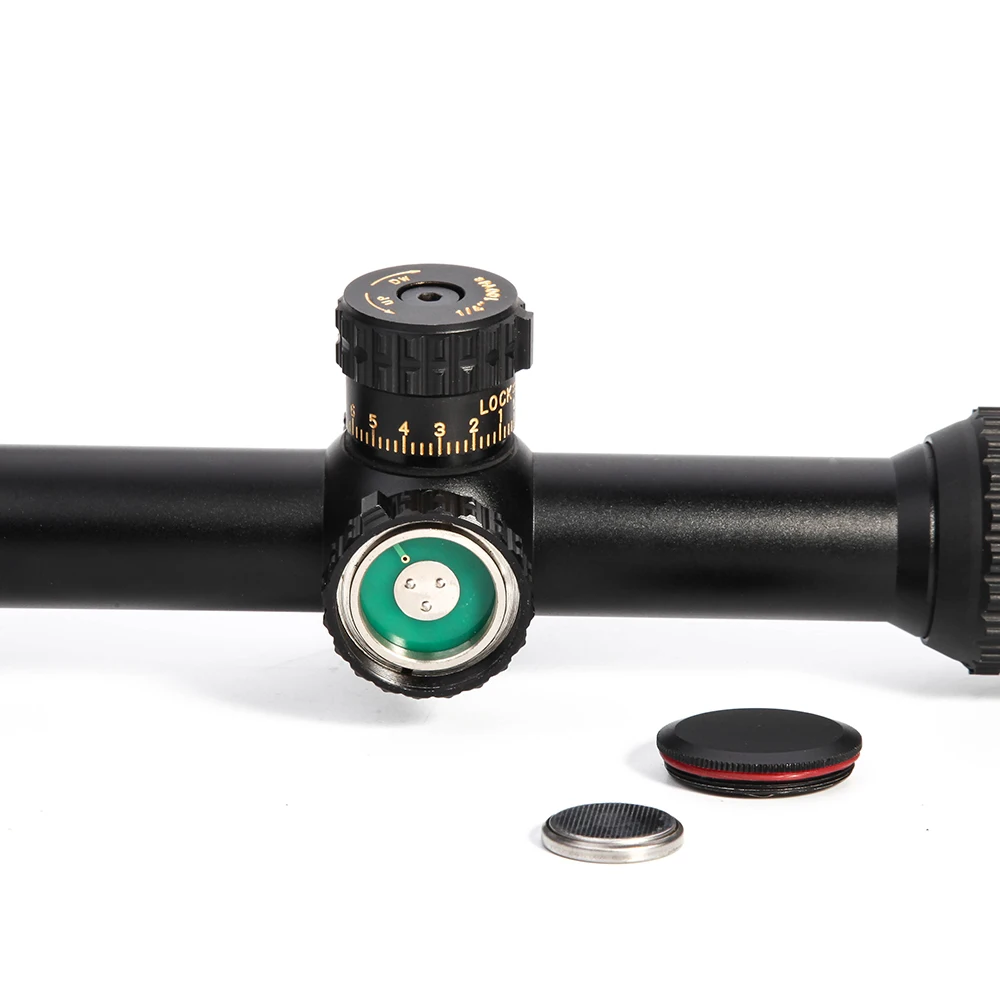 LUGER Коллиматорный прицел 4-16X50 AOGL RGB светящаяся сетка Высота Ветер Блокировка Охота Прицел Снайперская страйкбольная оптический прицел